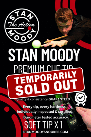 Stan Moody Elite SOFT Cue Tips – Individually Tested Precision Leather